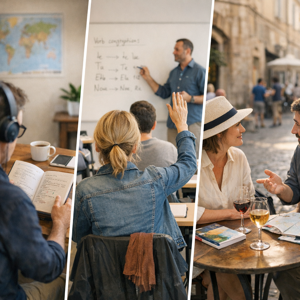 Solo, cours, immersion ou FLE&nbsp ; : quel parcours choisir selon votre objectif&nbsp ; ?