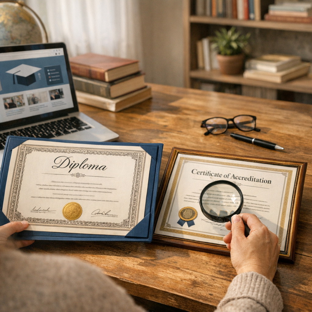 3. Assurez-vous que le centre, le diplôme ou la certification sont reconnus
