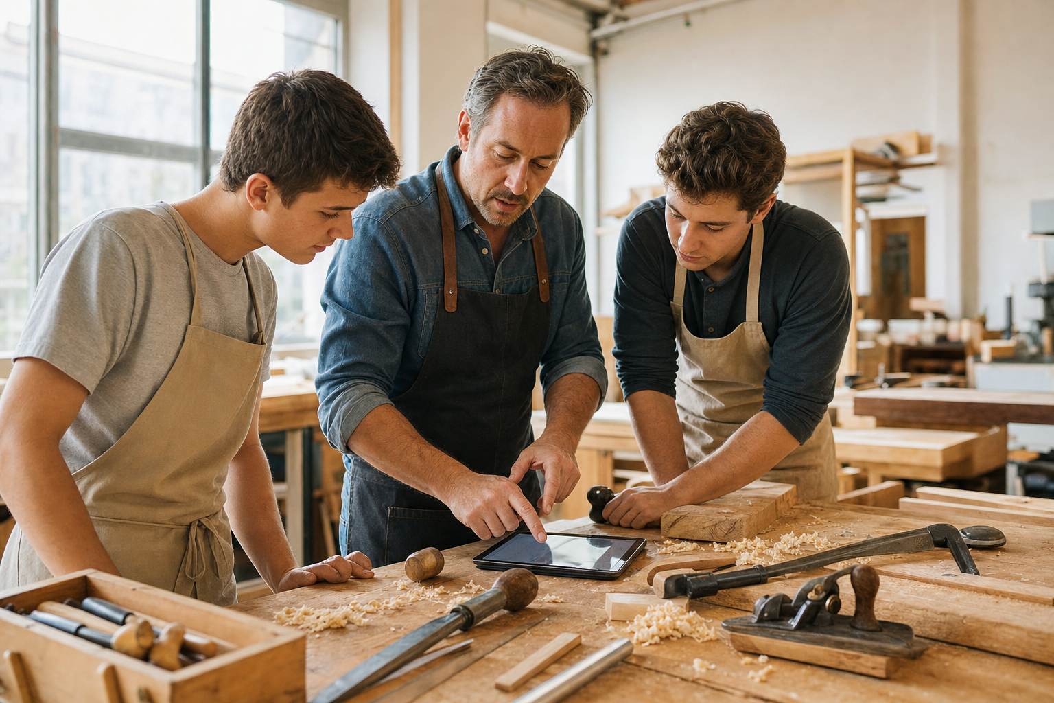 Métiers manuels : apprendre le geste, mais aussi le suivi client