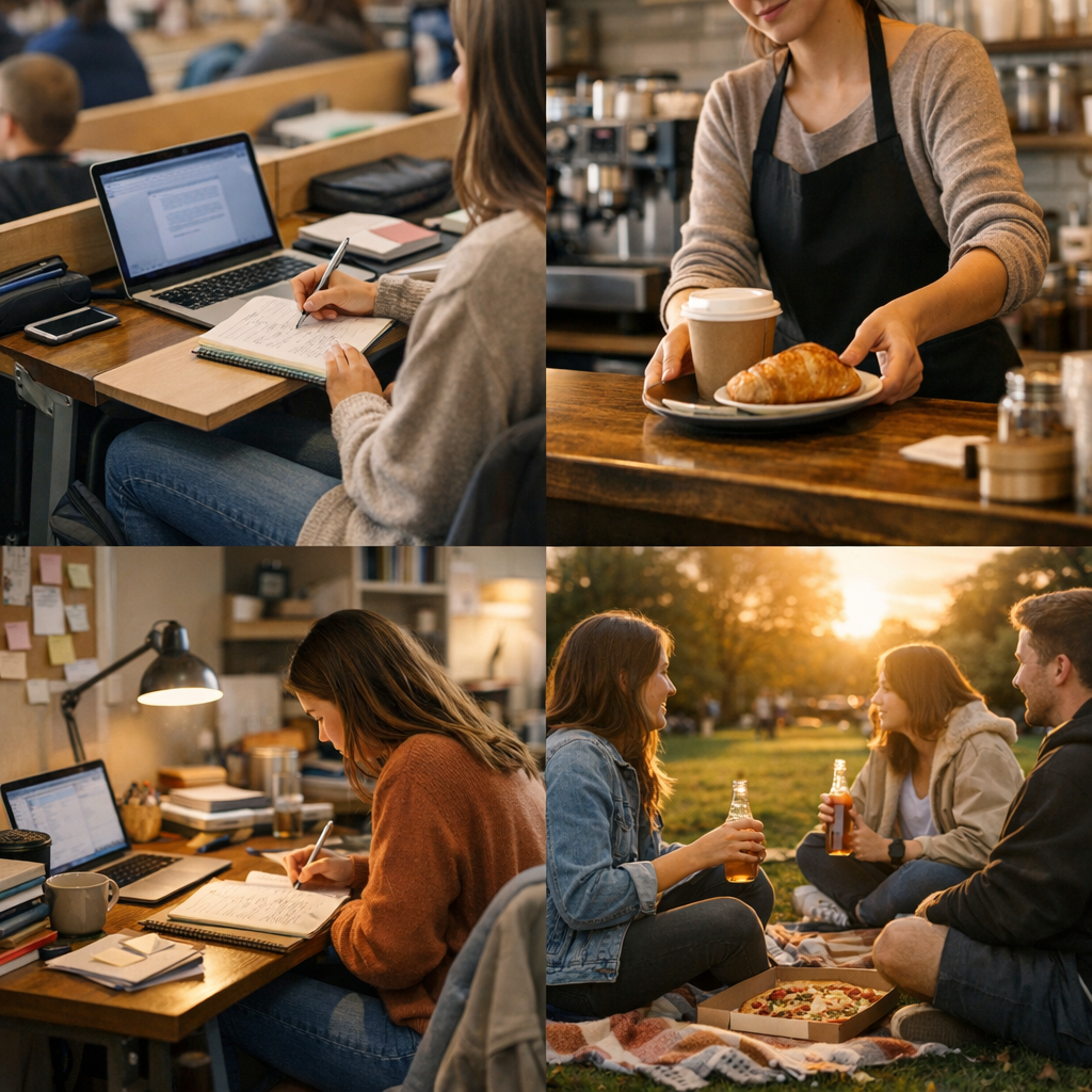 Cas pratique&nbsp ; : construisez une semaine type entre cours, job étudiant et vie personnelle